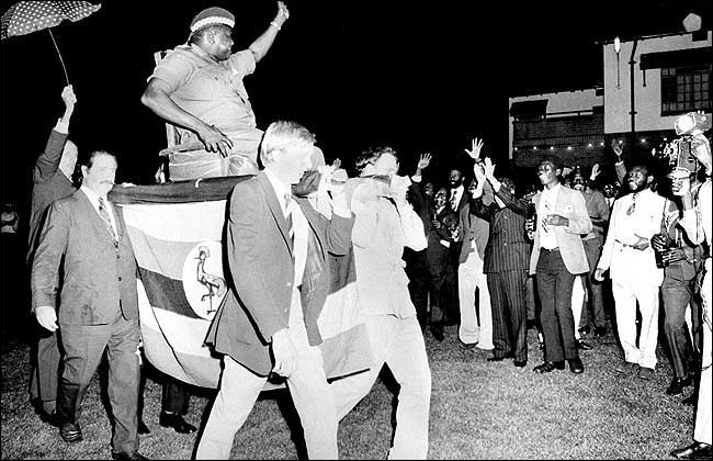 Idi Amin at the OAU