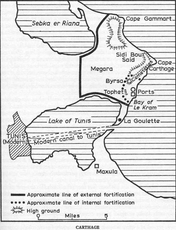 Carthage map