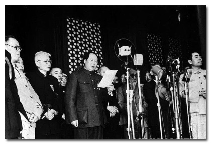 Mao Zedong's triumph, 1949.