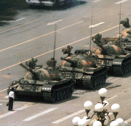 Tiananmen demonstrator