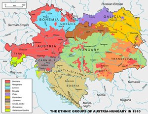 Austria-Hungary in 1910.