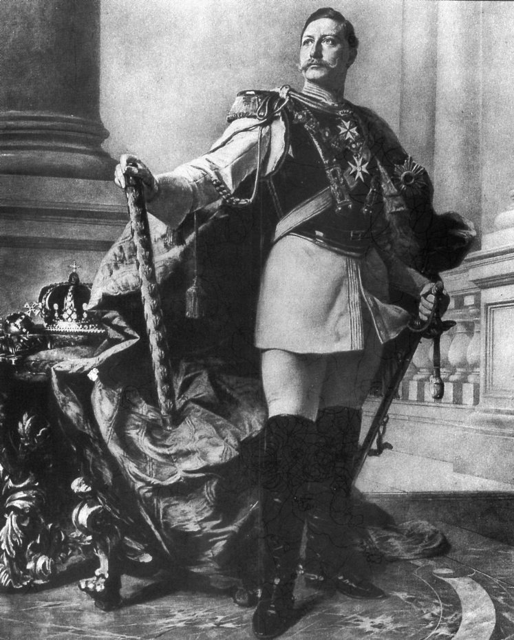 Kaiser Bill in 1890.
