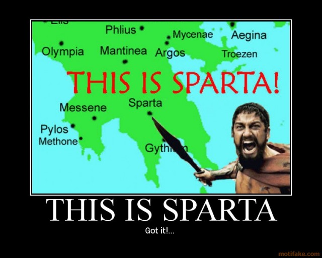 Sparta's location.