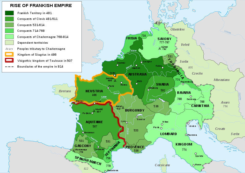 The Frankish kingdom