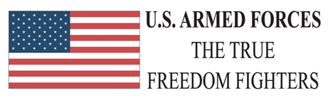 U.S. armed forces, the true freedom fighters.