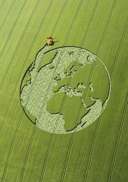 Earth Day 2013 crop circle.