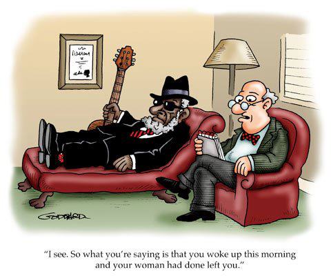 Blues musician and a shrink