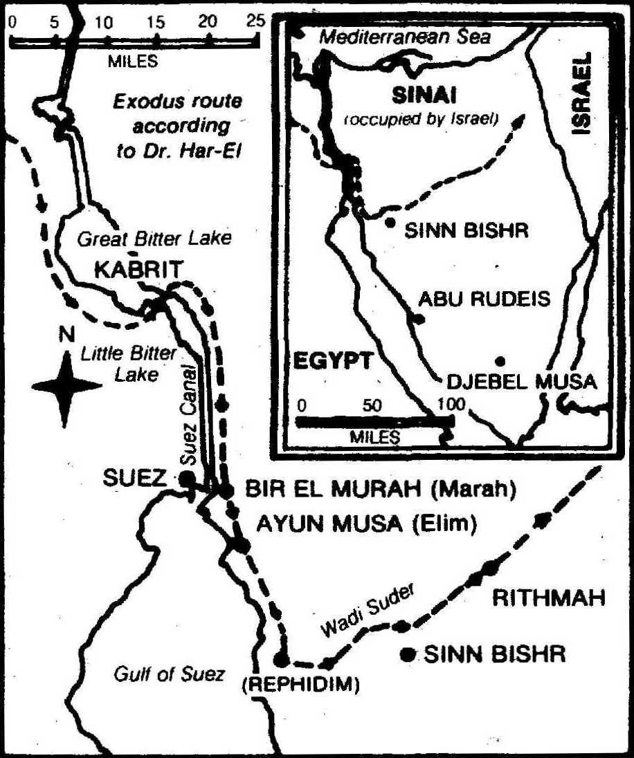 map showing Sinn Bishr