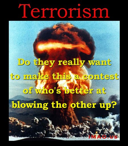 Terrorism's endgame