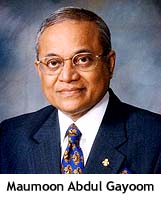 Maumoon Abdul Gayoom.