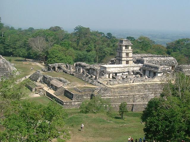 The ruins of Palenque.