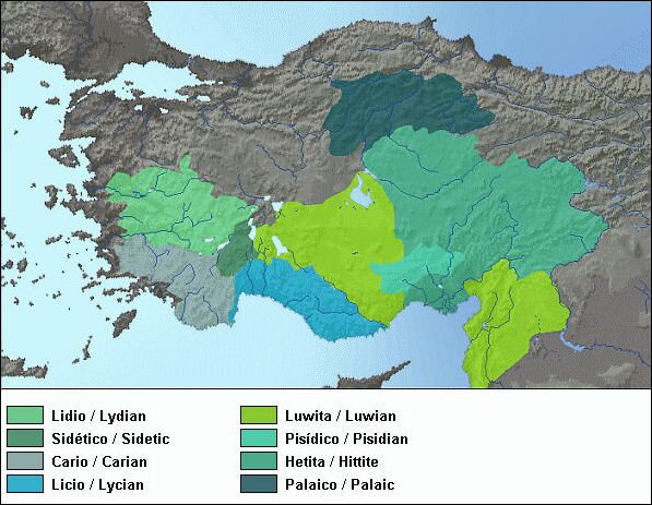 Anatolian demographic map