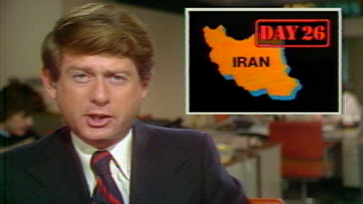 Ted Koppel during the hostage crisis.