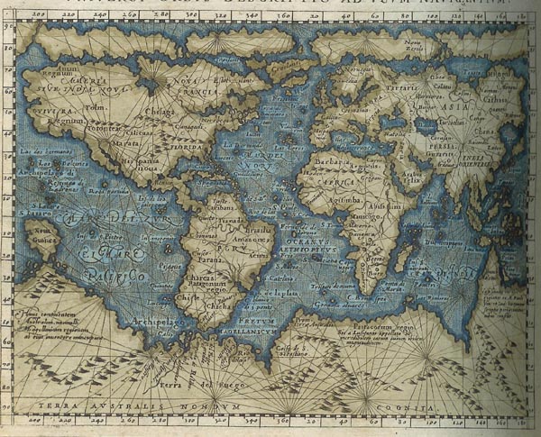 Mercator's map.